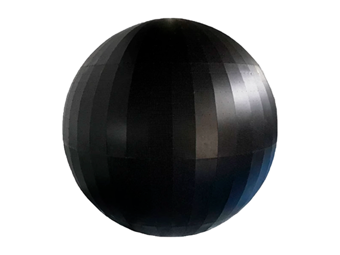 Spherical LED display